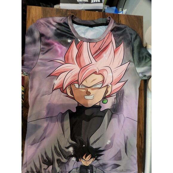 Dragon Ball Goku Black Rose T Shirt Kids Size Xl - Picture 1 of 1